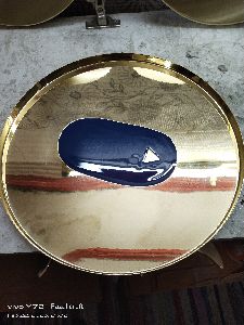 metal dinner plate