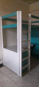 bunk bed &amp;amp; study table with storage