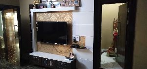 TV UNIT decorative shelves