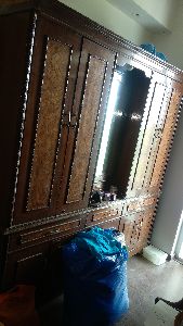wardrobe with mirror