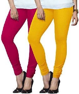 Red Mid Waist Lux Lyra Plain Ankle Length Leggings, Casual Wear, Slim Fit  at Rs 220 in Surat