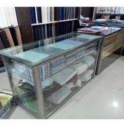 stainless steel counter