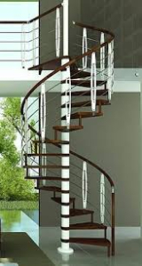 spiral cast iron staircase