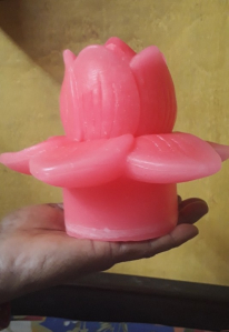 Unique Lotus Decorative Candle