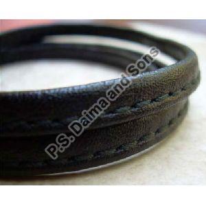 Pasted Stitched Flat Leather Cord
