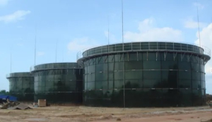 Glass Fused to Steel Tank