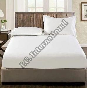 Plain Double Size Flat Bed Sheet