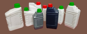 Lubricant oil container