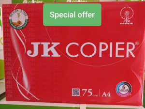 jk jk copier red a4 size 75 gsm paper