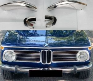 BMW 2002 bumper (1968-1970) by stainless steel