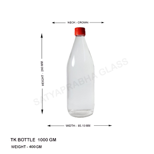 1 Kg Glass Tomato Ketchup Bottles