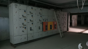 Electric control panels in Chillar room