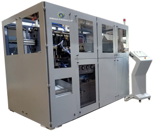 fully automatic pet stretch blow molding machine