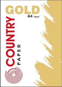 Country paper gold 75 GSM