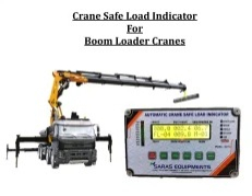 Crane Safe Load Indicator For Boom Loader Crane