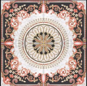 Designer Polished Vitrified 4 Piece Floor Tile Set