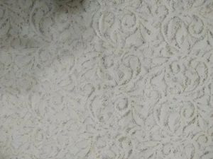 Embroidered Cotton Net Fabric