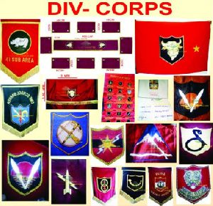 ass army embroidered corps cdr residential flag