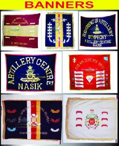 ARMY HAND EMBROIDERY FRAME BANNER
