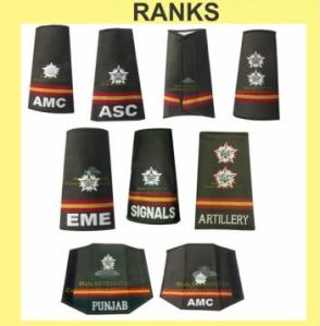 ARMY SHOULDER RANKS