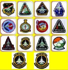 military hand embroidery badges