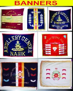 T - FLAG EMBROIDERY BANNER BSF