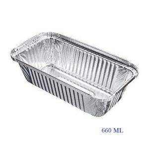 660 Ml Aluminum Foil Container