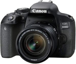 Canon EOS 800D Digital SLR Camera with 18-55 IS STM Lens