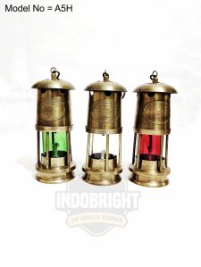 Royal Navy Brass Lantern For Home Decor Gift