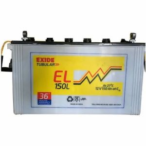 Exide El 150L Tubular Battery