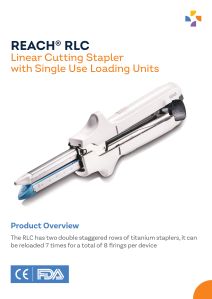 Reach Linear Cutter Stapler With Single Use Loading Units, For Surgery