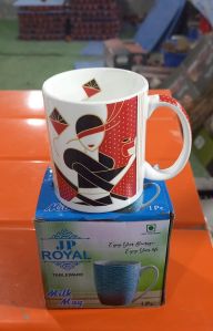 JP Royal Hand Painting Milk Mug (1 Pc)