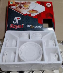 JP Royal Steel Line Cup Saucer