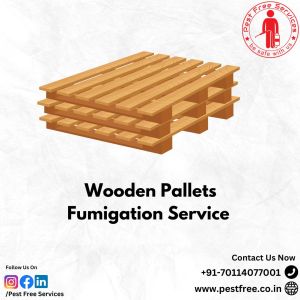 fumigated wooden pallet