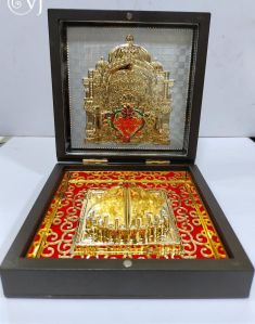 999 Silver Gods Siddi Vinayak ji Charan Paduka Momento with Natural Fragrance.