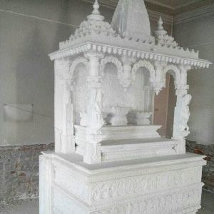 White marble temple