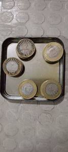 25 Paisa 10 Rupees Coin