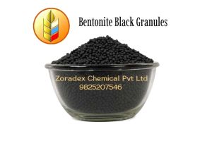 Bentonite granules black