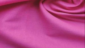Pink Cotton Plain Drill Fabric