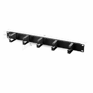 1u Rack Mount Cable Manager For 19 Inch Rack