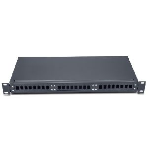 24 Port Liu 19 Inch Rack Mount LIU Unloaded , OFC Patch Panel, Fiber Enclosure, Fixed Type