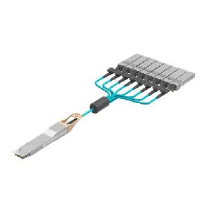 400Gbase-Sr8 400G Osfp To 8 X sfp56 Om4 Multimode Aoc Cable (Active Optical Cable )