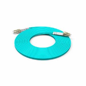 High Quality Lc Pc Lc Pc Multimode Om3 Duplex OFNP Plenum Optical Fiber Patch Cable