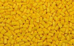 Yellow Nylon Glass Filled Granules