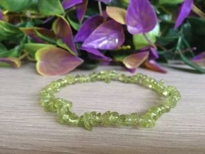 Peridot Chips Bracelet