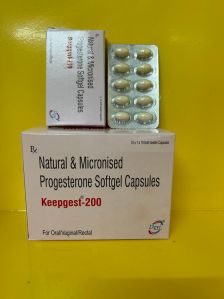 Progesterone 200 mg sofgels