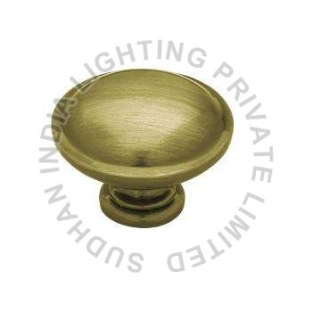 Oval Round Golden Polished Finished antique brass cabinet knobs