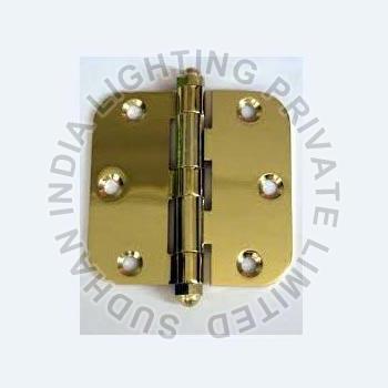 Sudhan India Rectangular Golden Polished brass heavy duty plain bearing hinges