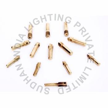 Polished Brass Round Socket Pins, Certification : ISI Certified