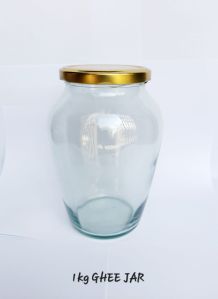 1KG GHEE GLASS JAR